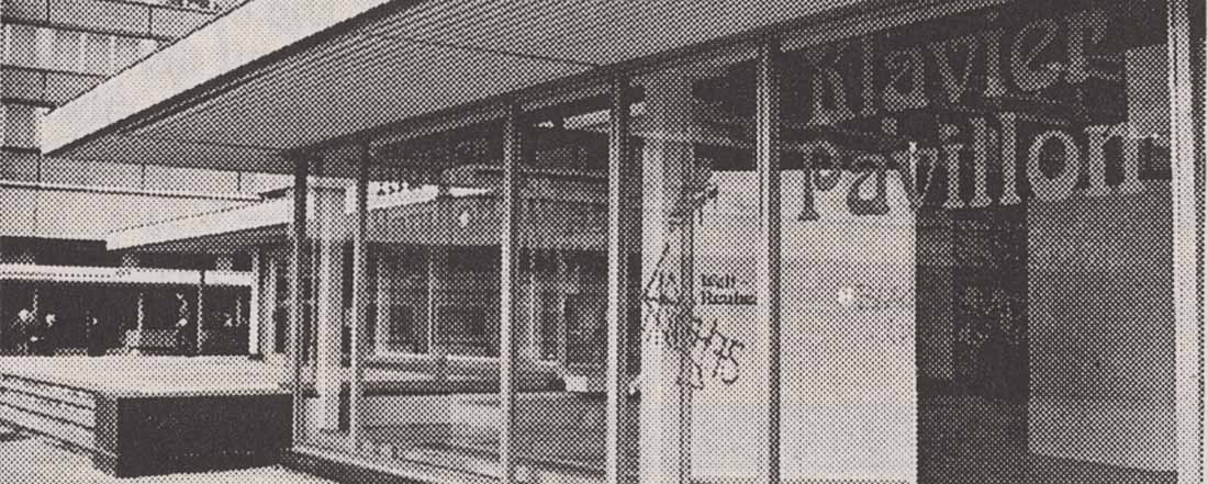 Zeitungsartikel Pavillon