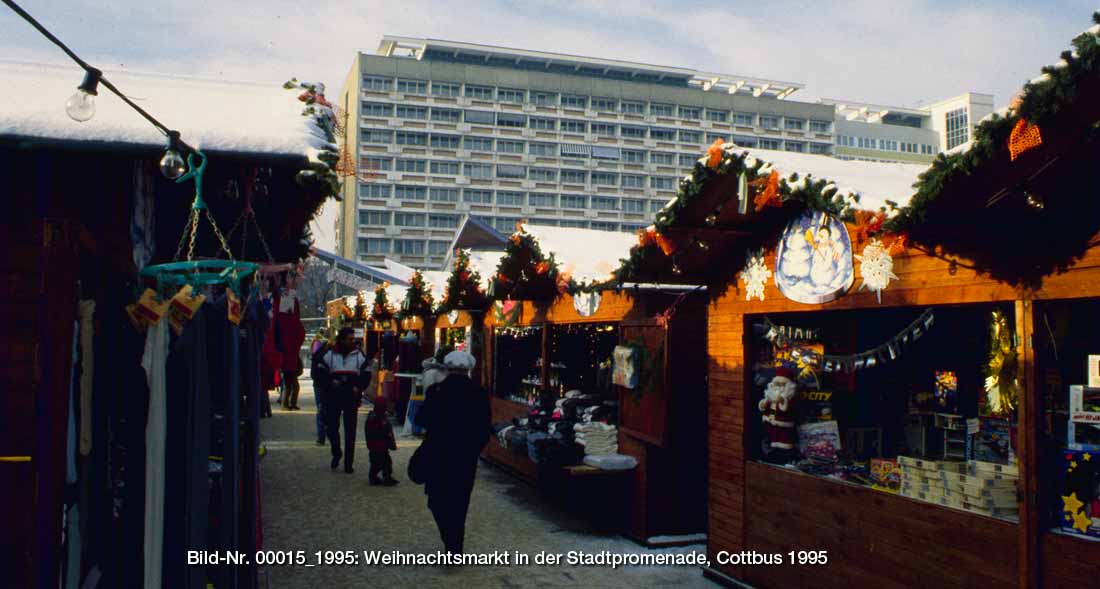 Weihnachtzsmark im Dezember 1995